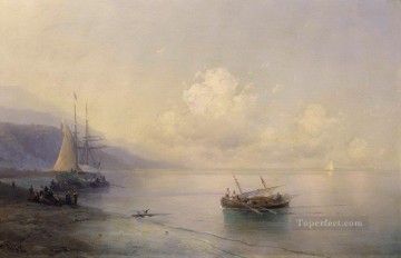 Paisajes Painting - Paisaje marino de Ivan Aivazovsky Paisaje marino